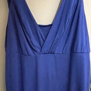 Blue Nursing Tank, Size XL, Liz Lange Maternity